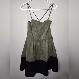 Row A Olive Dress Size Small NWOT